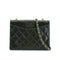 VINTAGE CHANEL COCOMARK CHAIN SHOULDER BAG GREEN LIZARD GOLD HARDWARE 90334868