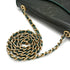 VINTAGE CHANEL COCOMARK CHAIN SHOULDER BAG GREEN LIZARD GOLD HARDWARE 90334868
