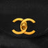 VINTAGE CHANEL COCOMARK CHAIN SHUOLDER BAG BLACK CAVIAR SKIN GOLD HARDWARE 90346143