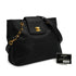 VINTAGE CHANEL COCOMARK CHAIN TOTE BAG BLACK CAVIAR SKIN GOLD HARDWARE 90335825