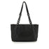 VINTAGE CHANEL COCOMARK CHAIN TOTE BAG DARK BROWN LEATHER PLASTIC HARDWARE 90340362