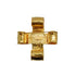 VINTAGE CHANEL BROOCH COCOMARK CROSS GOLD ACCESSORY 94P 90340527