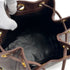 VINTAGE CHANEL COCOMARK DRAWSTRING CHAIN SHOULDER BAG BROWN CAVIAR SKIN GOLD HARDWARE 90316997