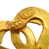 VINTAGE CHANEL COCOMARK EARRINGS HEART GOLD ACCESSORY 95P 90339683