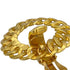 VINTAGE CHANEL COCOMARK EARRINGS SWING ROUND GOLD ACCESSORY 96P 90322206