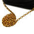 VINTAGE CHANEL COCOMARK FRINGE BIJOU CHAIN SHUOLDER BAG BLACK LAMB SKIN GOLD HARDWARE 90344444