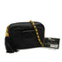 VINTAGE CHANEL COCOMARK FRINGE BIJOU CHAIN SHUOLDER BAG BLACK LAMB SKIN GOLD HARDWARE 90344444