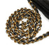 VINTAGE CHANEL COCOMARK FRINGE CHAIN SHOULDER BAG METAL GRAY LIZARD GOLD HARDWARE 90343623