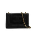 VINTAGE CHANEL COCOMARK FULL FLAP CHAIN SHOULDER BAG BLACK LAMB SKIN GOLD HARDWARE 90346129