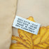 VINTAGE CHANEL COCOMARK GRAPES ROPE PATTERN SCARF BEIGE GOLD SILK 90335004