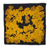 VINTAGE CHANEL COCOMARK GRAPES ROPE PATTERN SCARF BLACK GOLD SILK 90324629