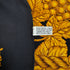 VINTAGE CHANEL COCOMARK GRAPES ROPE PATTERN SCARF BLACK GOLD SILK 90324629