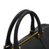 VINTAGE CHANEL COCOMARK HAND SHOULDER BOSTON BAG BLACK CAVIAR SKIN GOLD HARDWARE 90341881