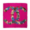 VINTAGE CHANEL COCOMARK JEWELRY PATTERN SCARF PINK MULTICOLOR SILK 90321182