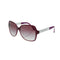 VINTAGE CHANEL LOGO SUNGLASSES PURPLE SILVER EYEWEAR 90338388