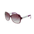 VINTAGE CHANEL LOGO SUNGLASSES PURPLE SILVER EYEWEAR 90338388