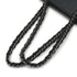 VINTAGE CHANEL COCOMARK LUXURY LINE CHAIN TOTE BAG BLACK LEATHER SILVER HARDWARE 90341828