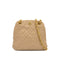 VINTAGE CHANEL COCOMARK MATELASSE CHAIN SHOULDER BAG BEIGE LAMB SKIN GOLD HARDWARE 90326209