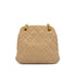 VINTAGE CHANEL COCOMARK MATELASSE CHAIN SHOULDER BAG BEIGE LAMB SKIN GOLD HARDWARE 90326209