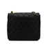 VINTAGE CHANEL COCOMARK MATELASSE CHAIN SHOULDER BAG BLACK CAVIAR SKIN GOLD HARDWARE 90341443