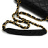VINTAGE CHANEL COCOMARK MATELASSE CHAIN SHOULDER BAG BLACK CAVIAR SKIN GOLD HARDWARE 90341443