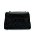 VINTAGE CHANEL COCOMARK MATELASSE CHAIN SHOULDER BAG BLACK LAMB SKIN GOLD HARDWARE 90317010