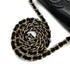 VINTAGE CHANEL COCOMARK MATELASSE CHAIN SHOULDER BAG BLACK LAMB SKIN GOLD HARDWARE 90324282