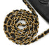 VINTAGE CHANEL COCOMARK MATELASSE CHAIN SHOULDER BAG BLACK LAMB SKIN GOLD HARDWARE 90332571