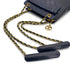 VINTAGE CHANEL COCOMARK MATELASSE CHAIN SHOULDER BAG NAVY LAMB SKIN GOLD HARDWARE 90326854