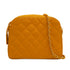 VINTAGE CHANEL COCOMARK MATELASSE CHAIN SHOULDER BAG ORANGE CAVIAR SKIN GOLD HARDWARE 90346100