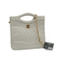 VINTAGE CHANEL COCOMARK MATELASSE CHAIN SHOULDER HAND BAG WHITE LAMB SKIN GOLD HARDWARE 90343404