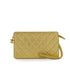 VINTAGE CHANEL COCOMARK MATELASSE CLUTCH BAG GOLD LAMB SKIN GOLD HARDWARE 90334146