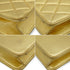 VINTAGE CHANEL COCOMARK MATELASSE CLUTCH BAG GOLD LAMB SKIN GOLD HARDWARE 90334146