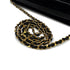 VINTAGE CHANEL COCOMARK MATELASSE FRINGE CHAIN SHOULDER BAG BLACK VELOR GOLD HARDWARE 90329215