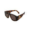 VINTAGE CHANEL COCOMARK MATELASSE SUNGLASSES TORTOISESHELL BROWN EYEWEAR 90322163