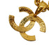 VINTAGE CHANEL COCOMARK NECKLACE GOLD ACCESSORY 94P 90334179