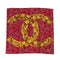 VINTAGE CHANEL COCOMARK PAISLEY PATTERN SCARF RED GOLD SILK 90323120