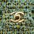VINTAGE CHANEL COCOMARK PARENT-CHILD HAND BAG GREEN TWEED GOLD HARDWARE 90344362