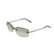 VINTAGE CHANEL COCOMARK RHINESTONE SUNGLASSES SILVER EYEWEAR 90339112