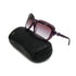 VINTAGE CHANEL COCOMARK RIBBON SUNGLASSES PURPLE EYEWEAR 90325291