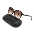 VINTAGE CHANEL COCOMARK RIBBON SUNGLASSES TORTOISESHELL BROWN EYEWEAR 90326597