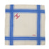 VINTAGE CHANEL COCOMARK SCARF BLUE IVORY SILK 90322224