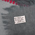 VINTAGE CHANEL COCOMARK SCARF GRAY RED MOHAIR WOOL 90331383