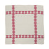 VINTAGE CHANEL COCOMARK SCARF IVORY RED SILK 90322223