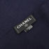 VINTAGE CHANEL COCOMARK SCARF NAVY CASHMERE 90334518