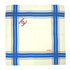VINTAGE CHANEL COCOMARK SCARF WHITE BLUE RED SILK 90331386