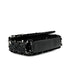 VINTAGE CHANEL COCOMARK SEQUINS CHAIN SHOULDER BAG BLACK LEATHER SILVER HARDWARE 90345992