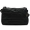 VINTAGE CHANEL SPORTS LINE COCOMARK SHOULDER BAG BLACK NYLON SILVER HARDWARE 90341888