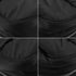 VINTAGE CHANEL SPORTS LINE COCOMARK SHOULDER BAG BLACK NYLON SILVER HARDWARE 90341888