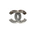 VINTAGE CHANEL COCOMARK SILVER BROOCH LOGO ACCESSORY 99A 90331685